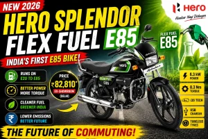 Hero Splendor Plus Flex Fuel E85